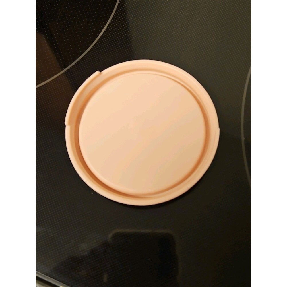 Tupperware Modular Mates 3.5" Round #1607-3 Pink Replacement Lid Vintage - Picture 2 of 4